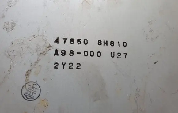Nissan X-Trail T30 ABS control unit/module 478508H810 A98000U27