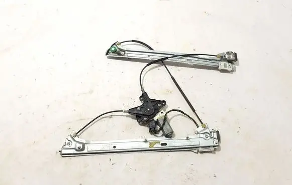 Front door window regulator with motor