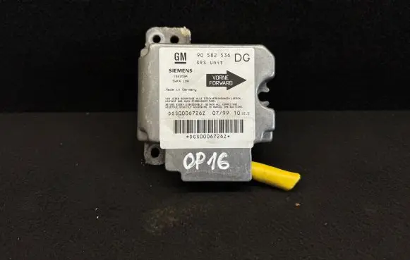 Opel Zafira A Airbag control unit/module 90582536