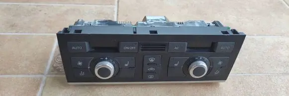 Audi A6 S6 C6 4F Climate control unit 4F2820043AA 4F0910043B 5HB00883366