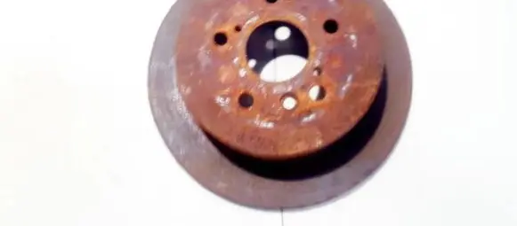 Toyota Avensis Verso Rear brake disc neventiliuojamas