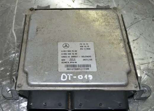 Mercedes-Benz C W204 Engine control unit/module A6519007500