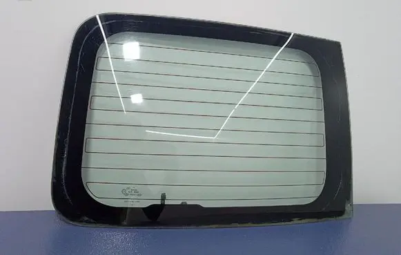 Dacia Logan I Rear door window glass