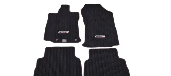Subaru Legacy VII Car floor mat set J501SAN040 JFMAMJJASOND J501SAN030