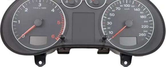 Audi A3 S3 8P Speedometer (instrument cluster) 8P0920900P