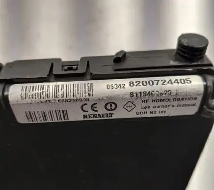 Renault Megane II Comfort/convenience module 8200724405