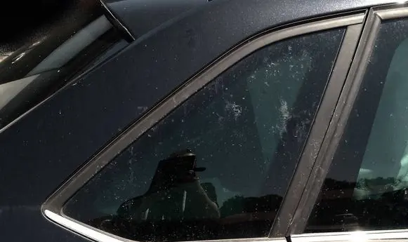 Skoda Rapid (NH) Rear windscreen/windshield window 