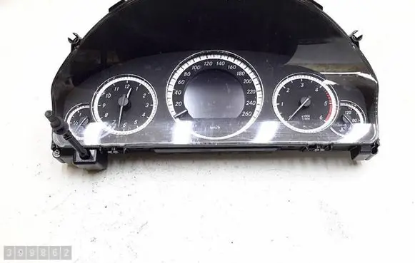 Mercedes-Benz C W204 Speedometer (instrument cluster) A2129001010 A2C53279093 A2C53244900