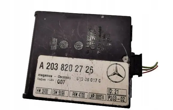 Mercedes-Benz S AMG W221 Alarm control unit/module A2038202726