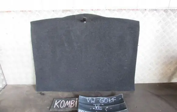 Volkswagen Golf VI Trunk/boot mat liner 1K9863433