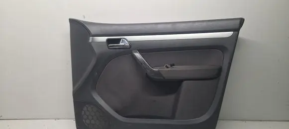 Front door card panel trim