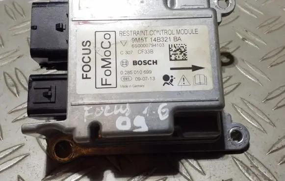 Ford Focus Airbag control unit/module 9M5T14B321BA 0285010699 CF33B