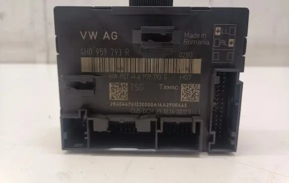 Audi A8 S8 D4 4H Door control unit/module 4H0959793G