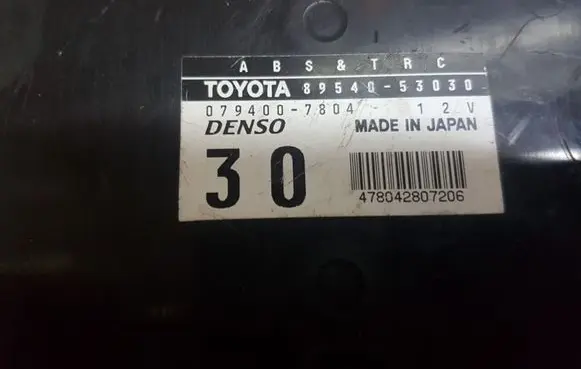Lexus IS 200-300 ABS control unit/module 8954053030 0794007804