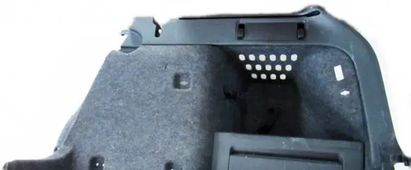 Skoda Octavia Mk3 (5E) Trunk/boot lower side trim panel 5E9867428AB