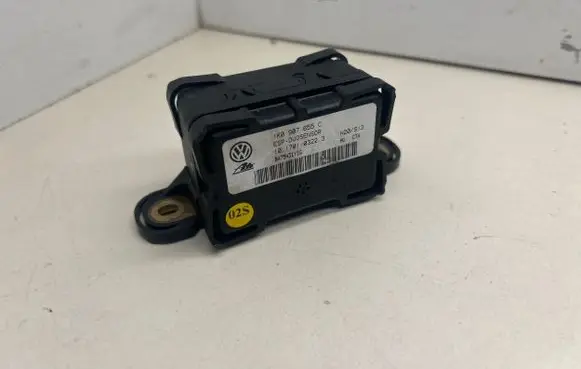 Audi A3 S3 8P ESP acceleration yaw rate sensor 1K0907655C BA75H31YIG 10170103223