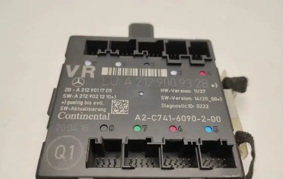 Mercedes-Benz E W212 Door control unit/module A2129009328