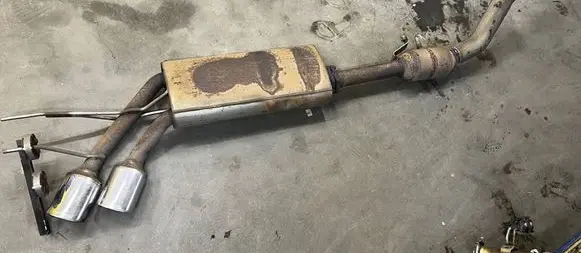 Mercedes-Benz G W461 W463 1st Gen Muffler/silencer 