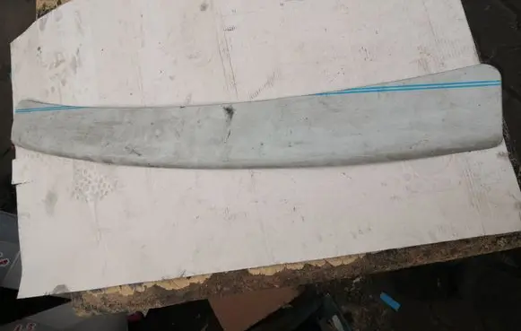 Volkswagen Golf VI Rear bumper trim bar molding 1K9061195 SPV00005S5