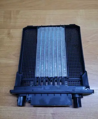Electric cabin heater radiator