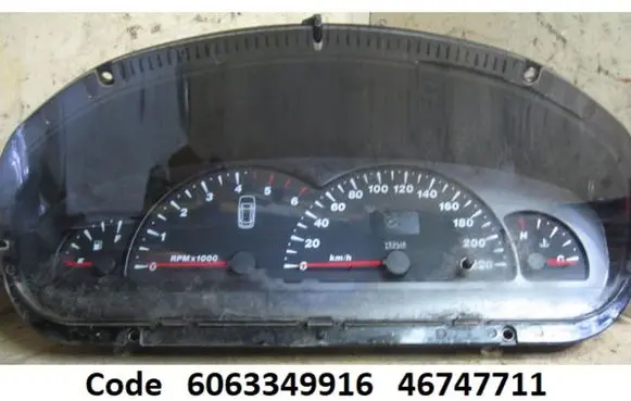 Fiat Marea Speedometer (instrument cluster) 6063349916 46747711