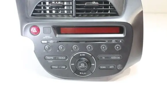 Honda Jazz Radio/CD/DVD/GPS head unit 39101TF0G611M1