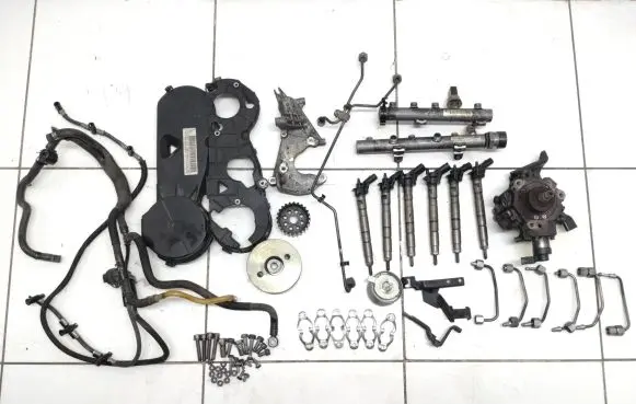 Audi A6 Allroad C6 Fuel injection system set 0445010171 059130755S 059130163E