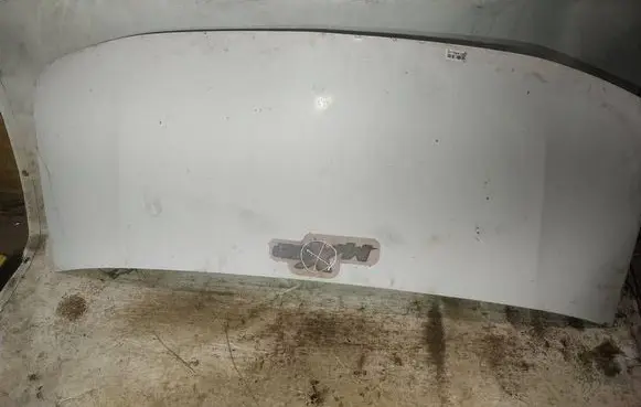Renault Master II Engine bonnet/hood baltas