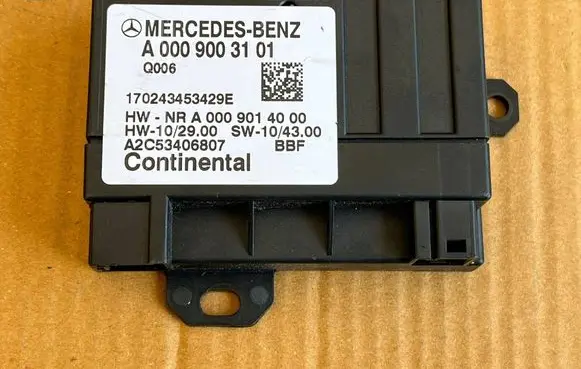Mercedes-Benz GLE (W166 - C292) Fuel injection pump control unit/module A0009003101 A2C53406807 170243453429E
