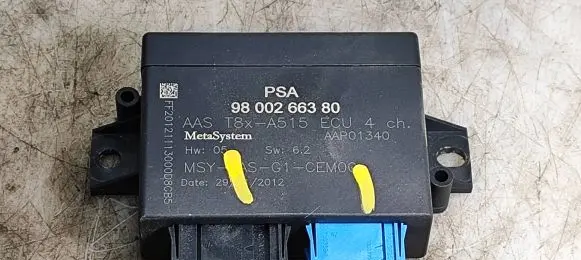 Peugeot 5008 Parking PDC control unit/module 9800266380 AAP01340