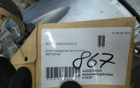 Mercedes-Benz X-class W470 Automatic gearbox 725048000403018KG