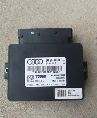 Audi A4 S4 B8 8K Hand brake control module 8K0907801D 32620146A A2C53281093