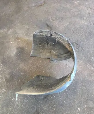 Mini Cooper Hatch Hardtop Front wheel arch liner splash guards