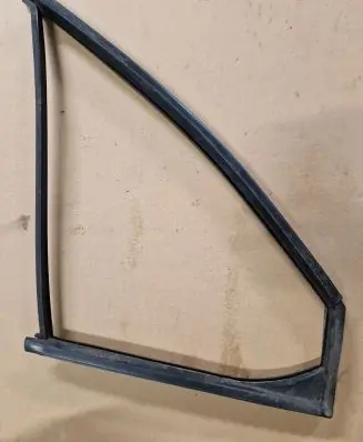 Volkswagen Scirocco Rubber seal front coupe door window 533845262