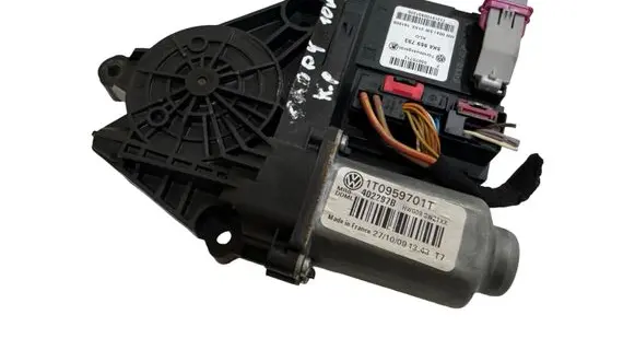 Volkswagen Caddy Front door window regulator motor 1T0959701T 402297B HW009SW21XX