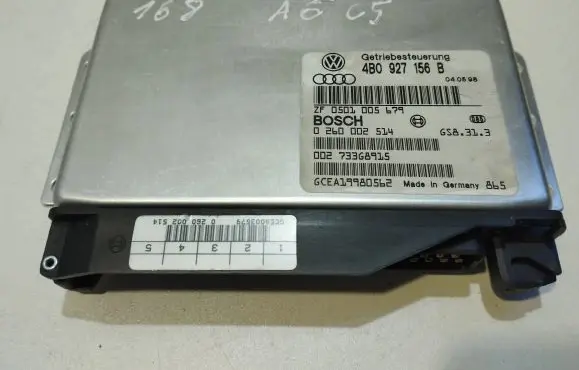 Audi A6 S6 C5 4B Gearbox control unit/module 4B0927156B 0260002514