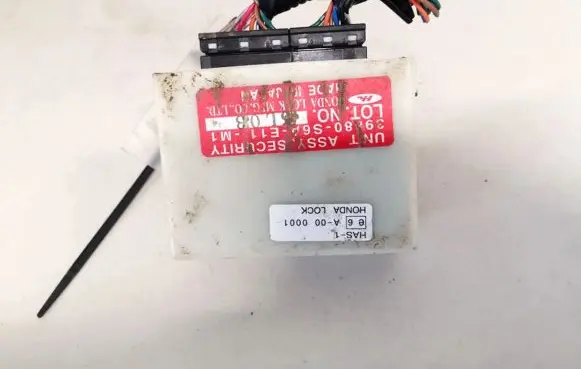Honda FR-V Alarm control unit/module 39880s6ae11m1 39880-s6a-e11-m1