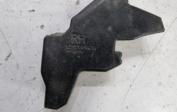 Fender foam support/seal