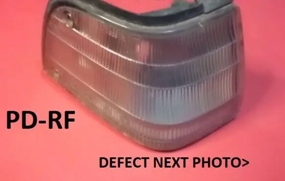 Front indicator light