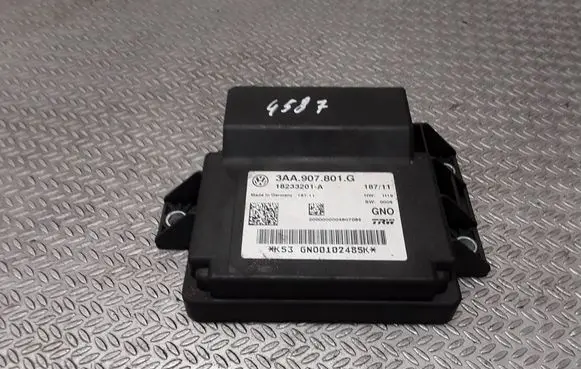 Volkswagen PASSAT B7 Hand brake control module 3AA907801G 18233201A GN00102485M