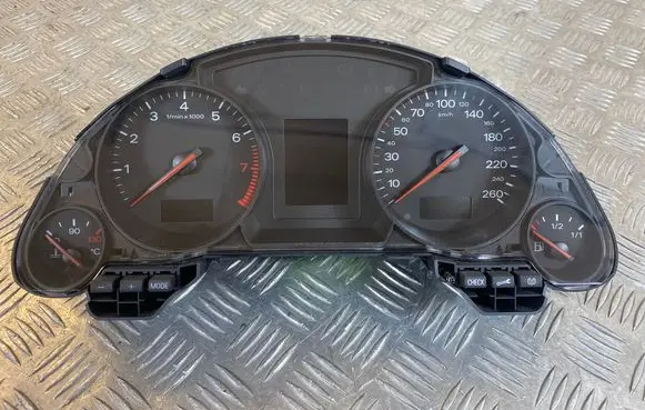 Audi A4 S4 B6 8E 8H Speedometer (instrument cluster) 8H0920900C 0263642011 5145140078
