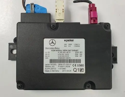 Mercedes-Benz E C207 W207 Phone control unit/module A2429004801