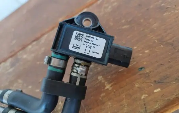Peugeot 508 II Exhaust gas pressure sensor 9812047080
