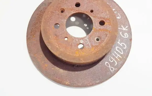 Honda Civic Rear brake disc neventiliuojamas