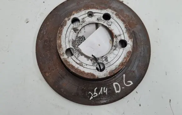 Seat Ibiza IV (6J,6P) Rear brake disc 1J0615601P 1J0615601