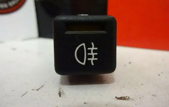 Opel Agila A Fog light switch 09205408