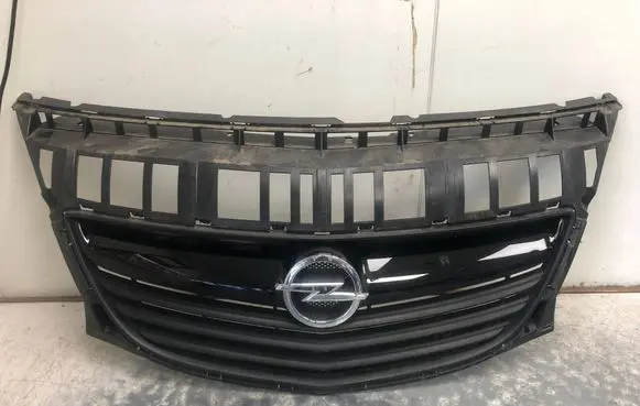 Opel Meriva B Front bumper upper radiator grill 13378422BILI 13378422
