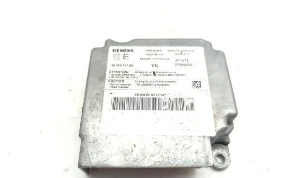 Peugeot 307 Airbag control unit/module 9645840780 5WK42908 15020504