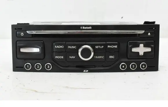 Peugeot 3008 I Radio/CD/DVD/GPS head unit 96661984XT