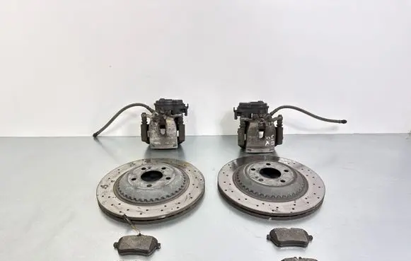 Mercedes-Benz S W222 Brake discs and calipers set A2224231400 2242 32351090C